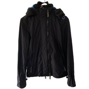 Superdry original windcheater Japan women’s black ski jacket size S